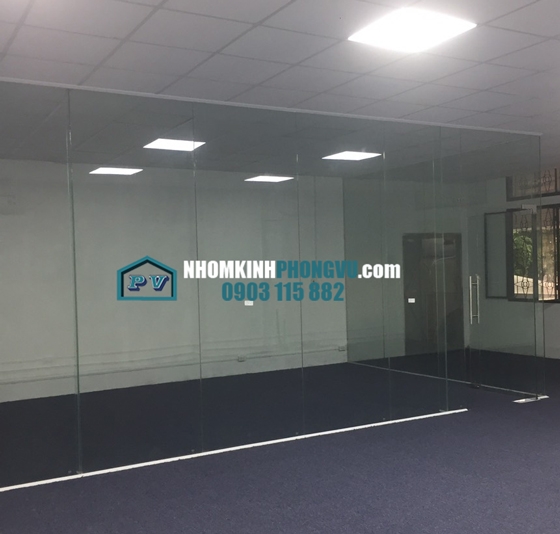 Thi công vách kính văn phòng tại đường Cách Mạng Tháng 8, TP Tây Ninh