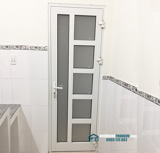 Mẫu cửa nhôm xingfa 1 cánh màu trắng sứ BỀN - ĐẸP 