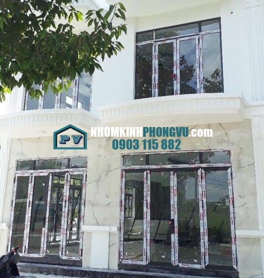 Thi công cửa nhôm Xingfa tại đường Bình Quới, Bình Thạnh, TPHCM