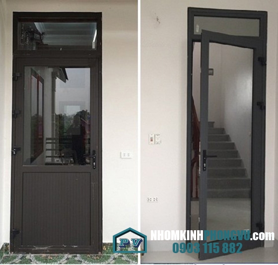Mẫu cửa nhôm xingfa 1 cánh đẹp